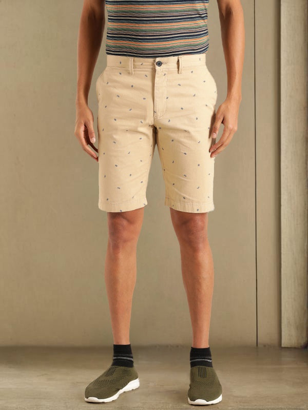 Buy Men Printed Cotton Shorts Online Indian Terrain