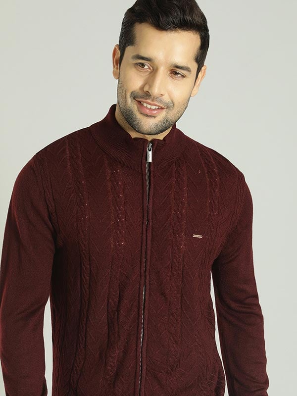 Buy Melange Grey Sweaters & Cardigans for Men by INDIAN TERRAIN Online