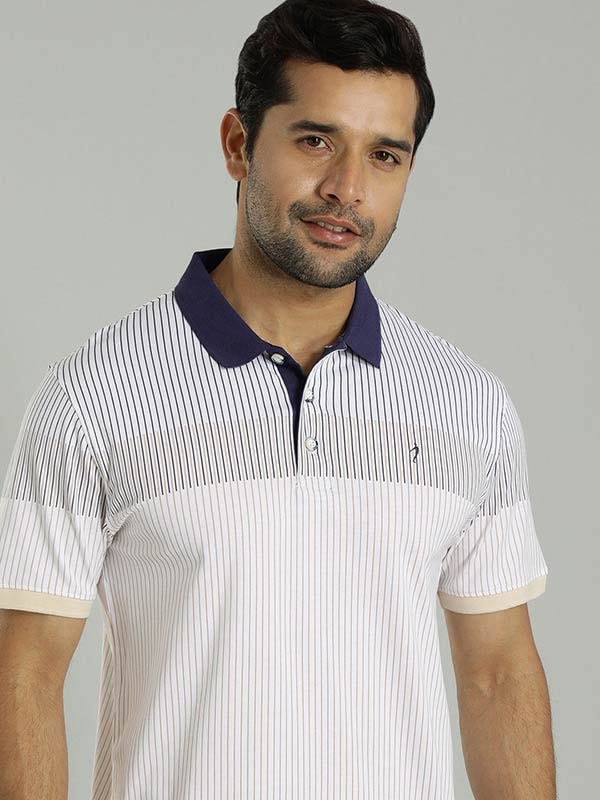 Buy Men Printed Polo T Shirt Online Indian Terrain