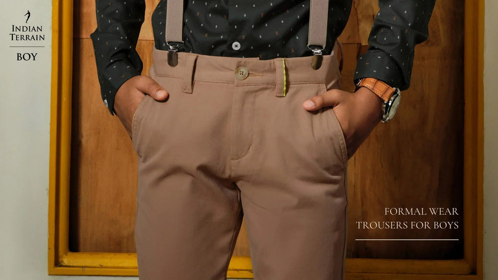 Dress Your Little Gent: Modern Formal Wear Trousers for Boys