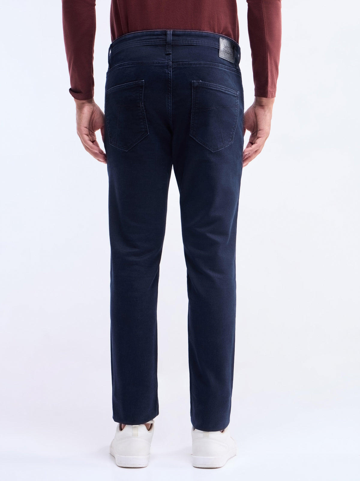 Slim Fit Cotton Stretch Jeans - Rinse Wash t4option_0