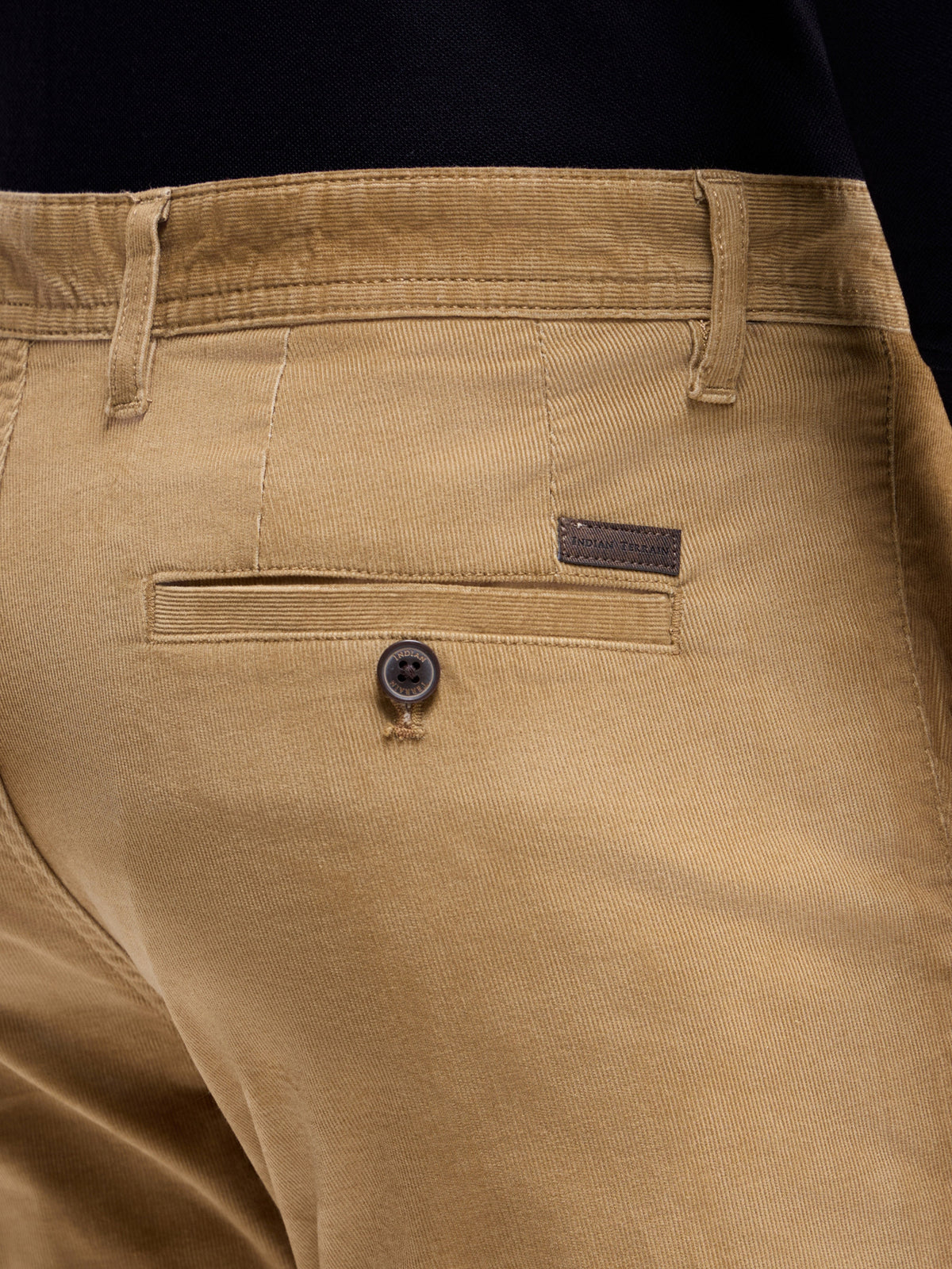 Slim Fit Cotton Stretch Trouser - Brit Khaki t4option_3