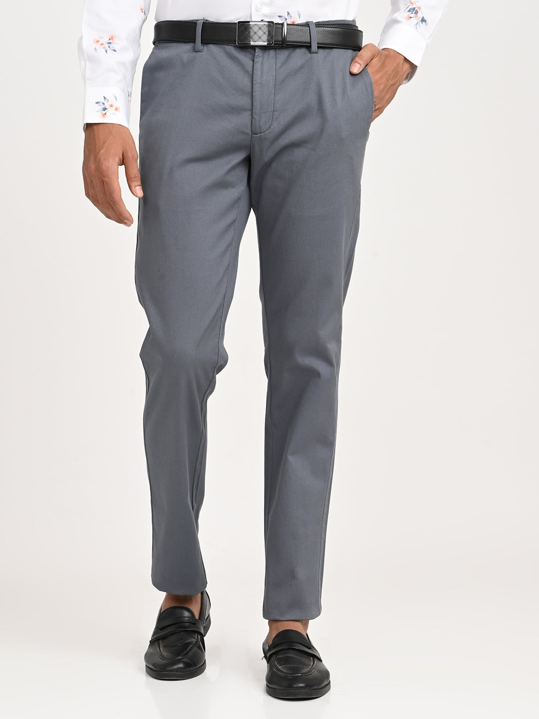 Slim Fit Cotton Stretch Trouser