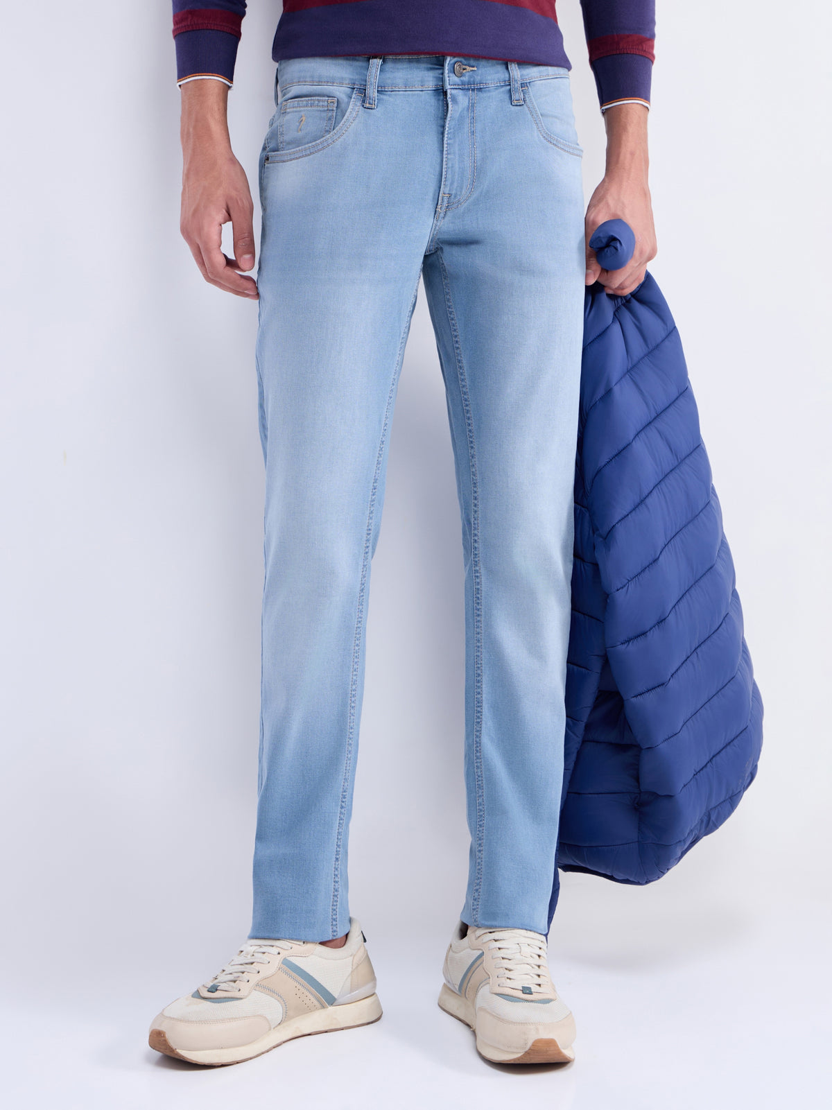 Skinny Fit Jeans - Light Wash t4option_0