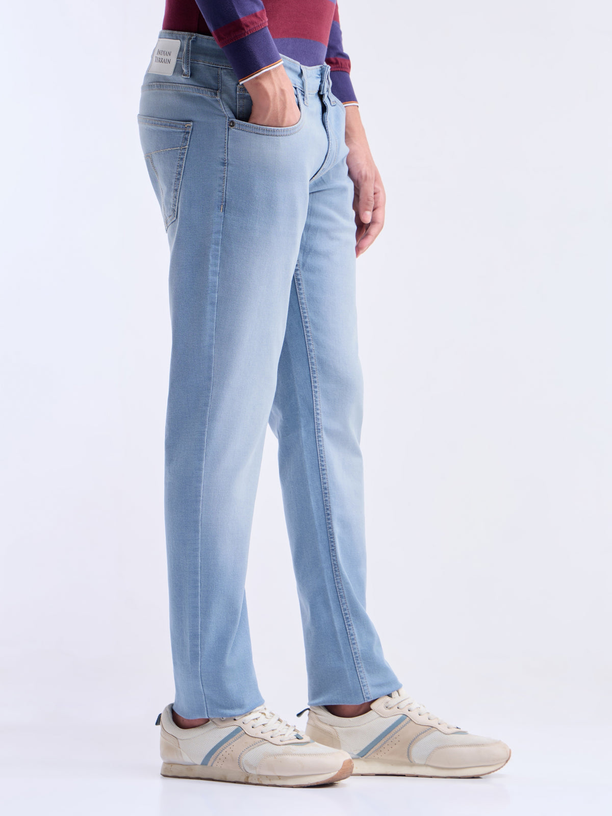 Skinny Fit Jeans - Light Wash t4option_0