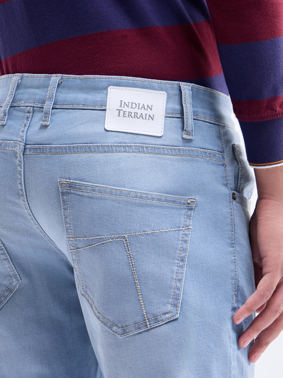 Skinny Fit Jeans - Light Wash t4option_0