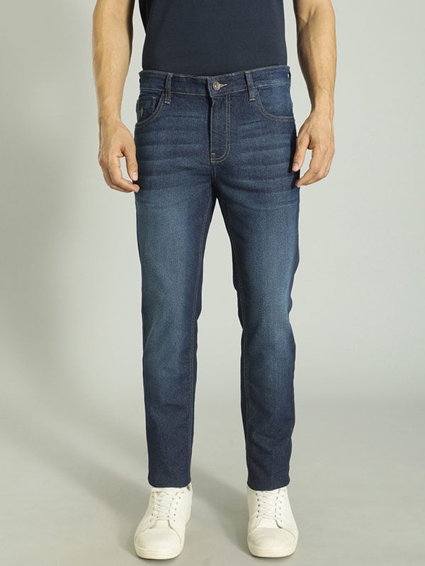 Buy Wrangler Denim Blue Slim Fit Jeans for Mens Online @ Tata CLiQ