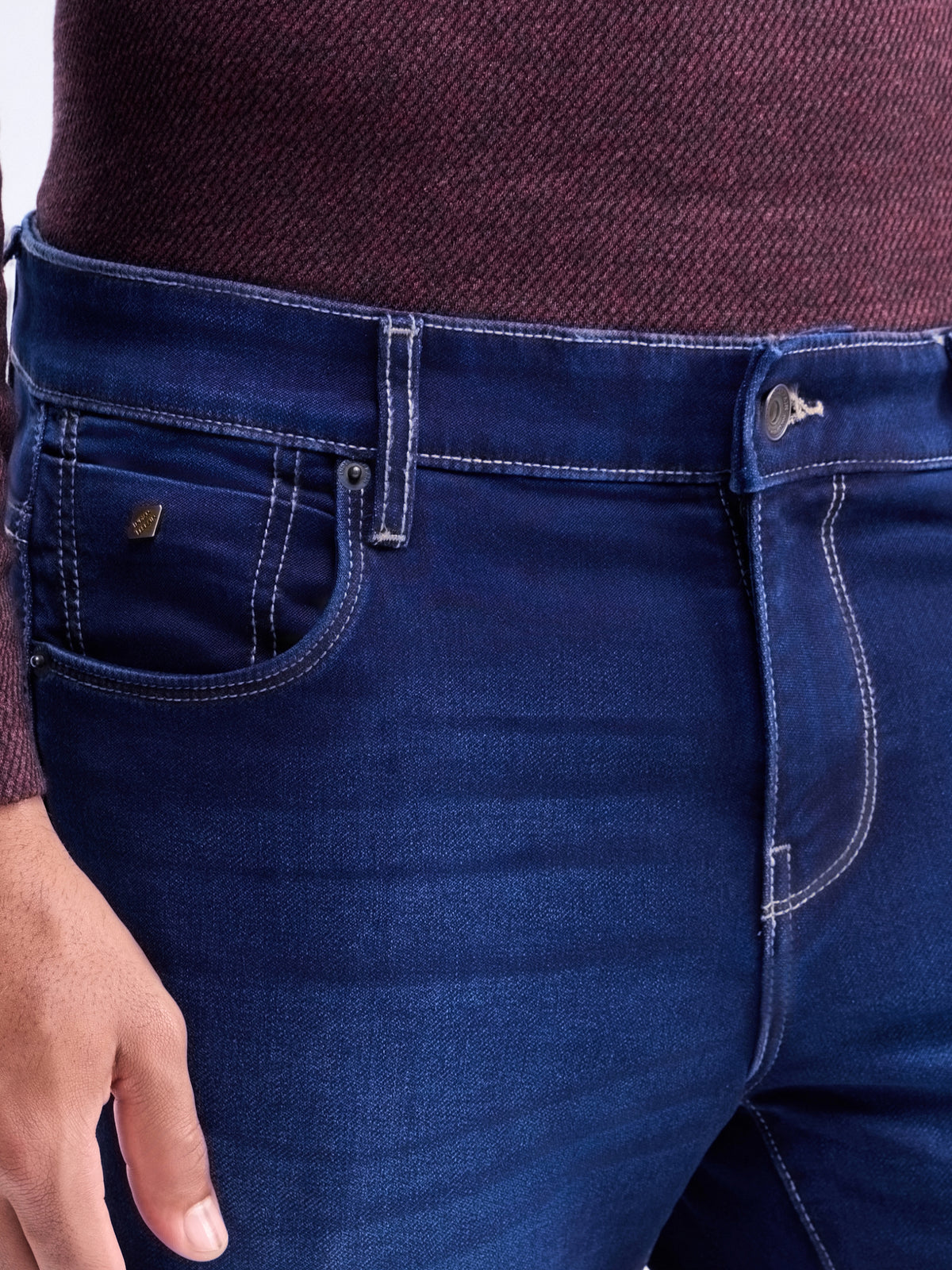 Slim Fit Jeans - Dark Wash t4option_0