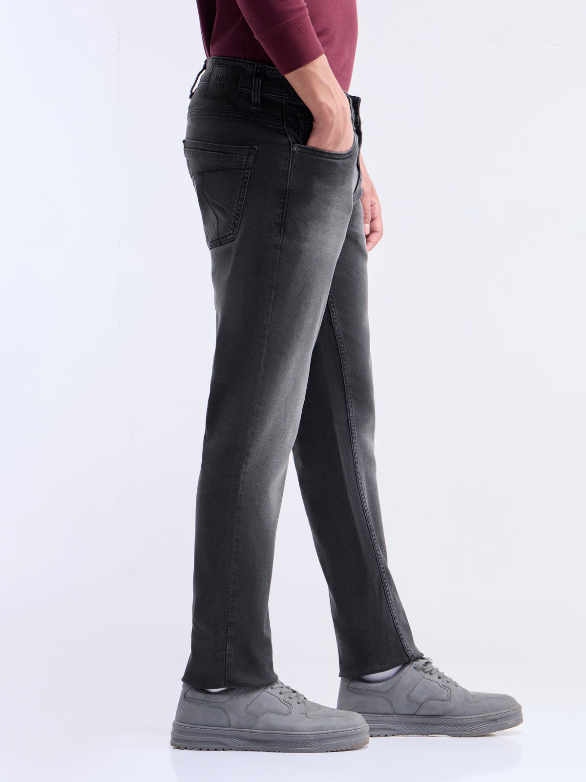Slim Fit Jeans - Md Grey t4option_0