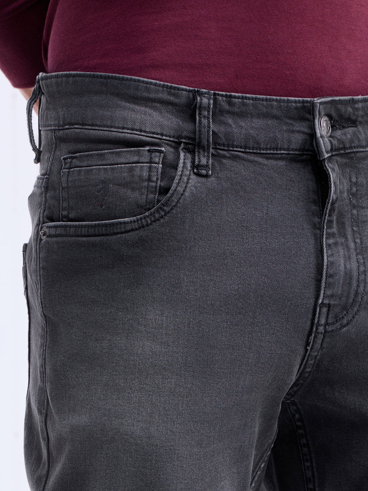 Slim Fit Jeans - Md Grey t4option_0