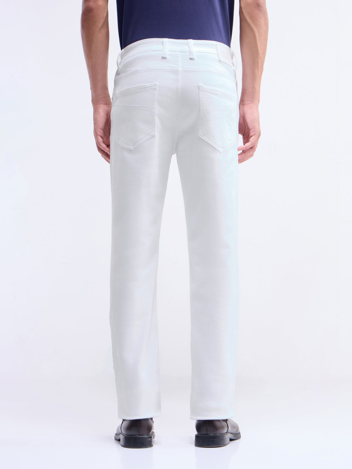 Regular Fit Jeans - White t4option_0