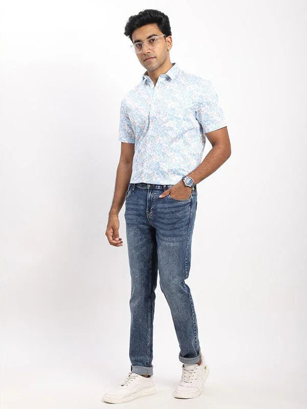 Slim Fit Jeans - Med Wash t4option_0