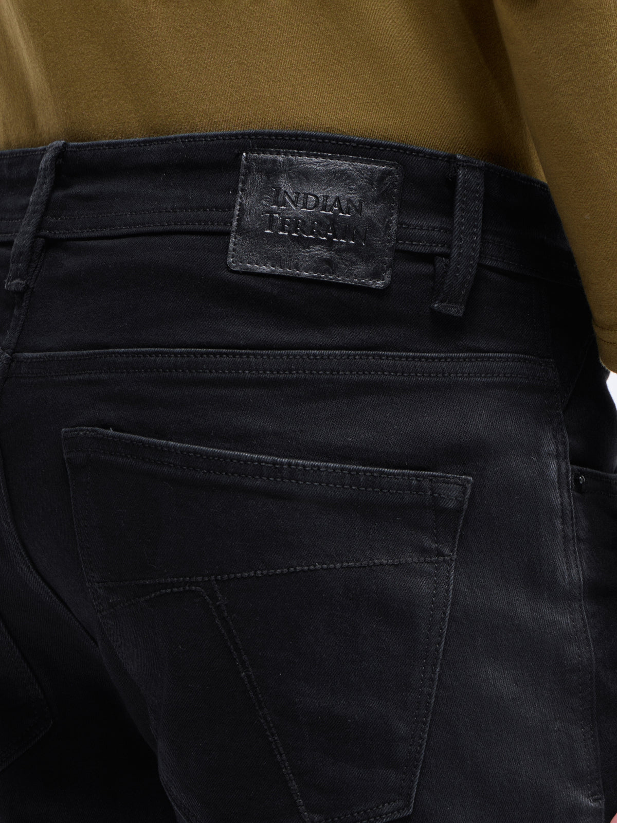 Slim Fit Jeans - Black t4option_0