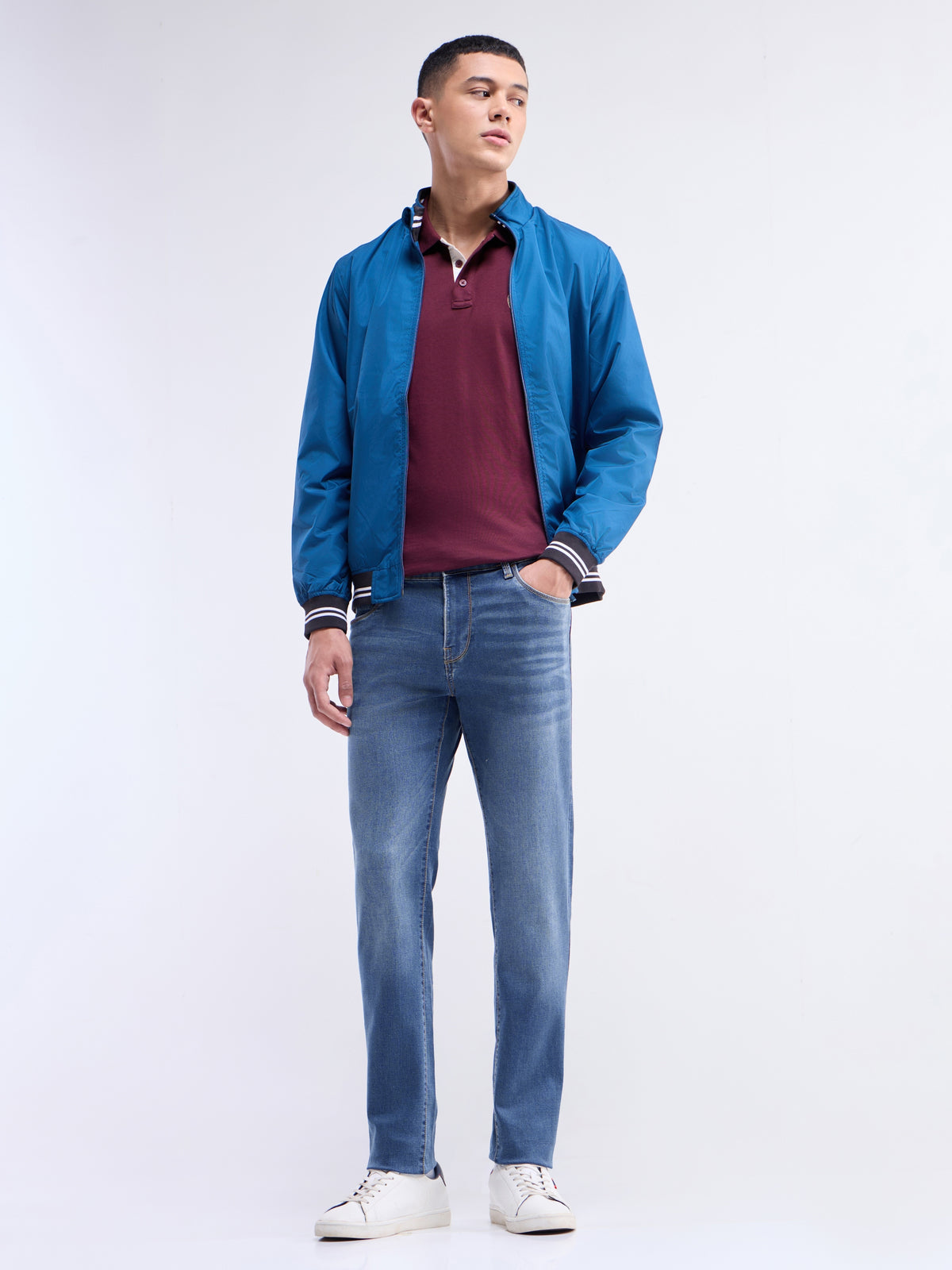 Slim Fit Jeans - Md Wash t4option_0