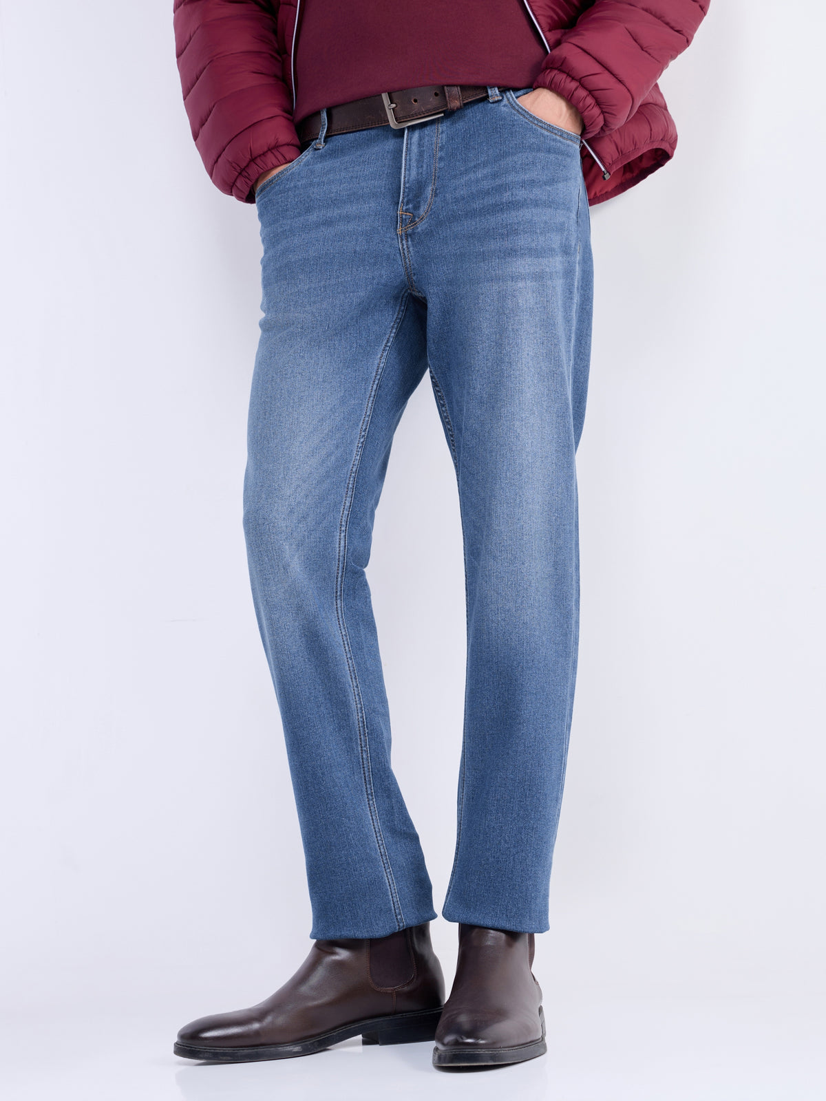 Slim Fit Jeans - Med Wash t4option_0