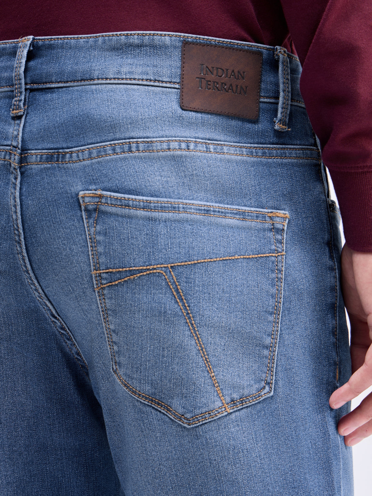 Slim Fit Jeans - Med Wash t4option_0