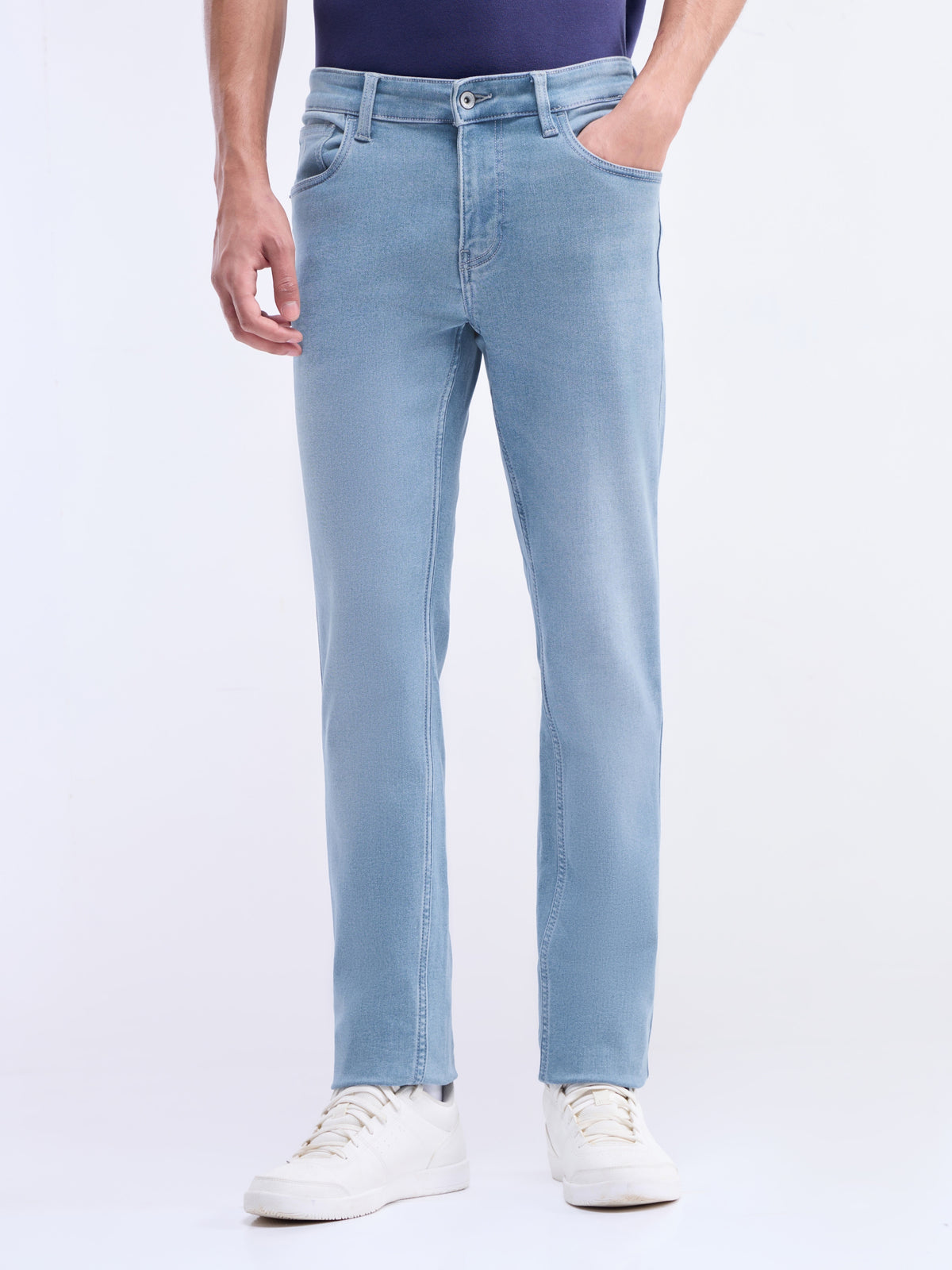 Slim Fit Jeans - Light Wash t4option_0