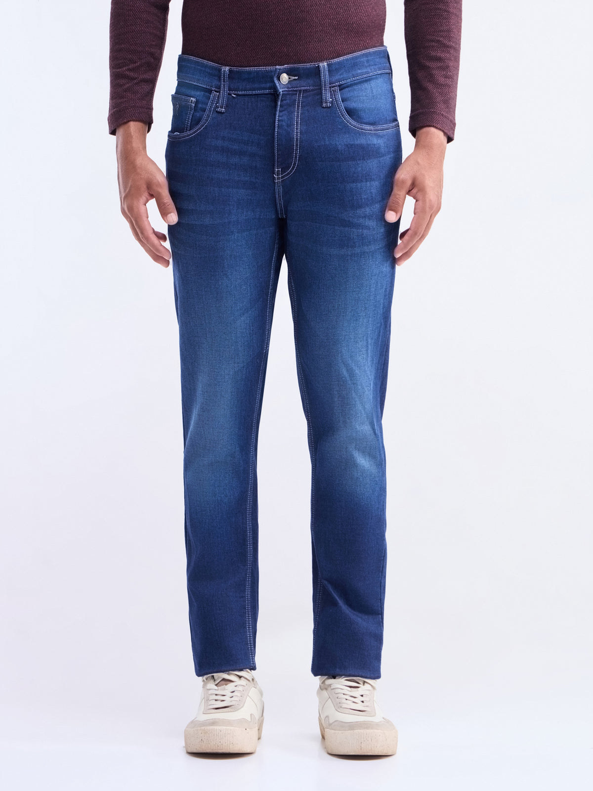 Slim Fit Jeans - Med Wash t4option_0