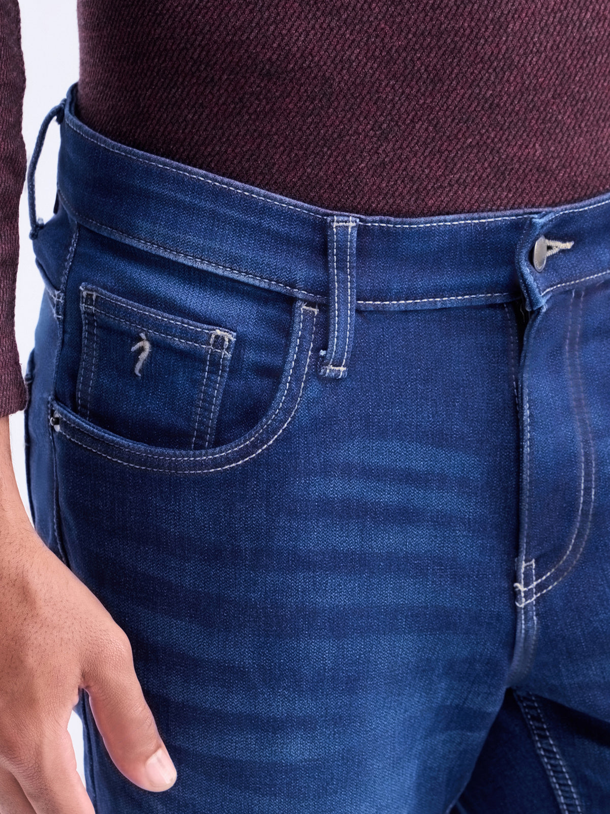 Slim Fit Jeans - Med Wash t4option_0