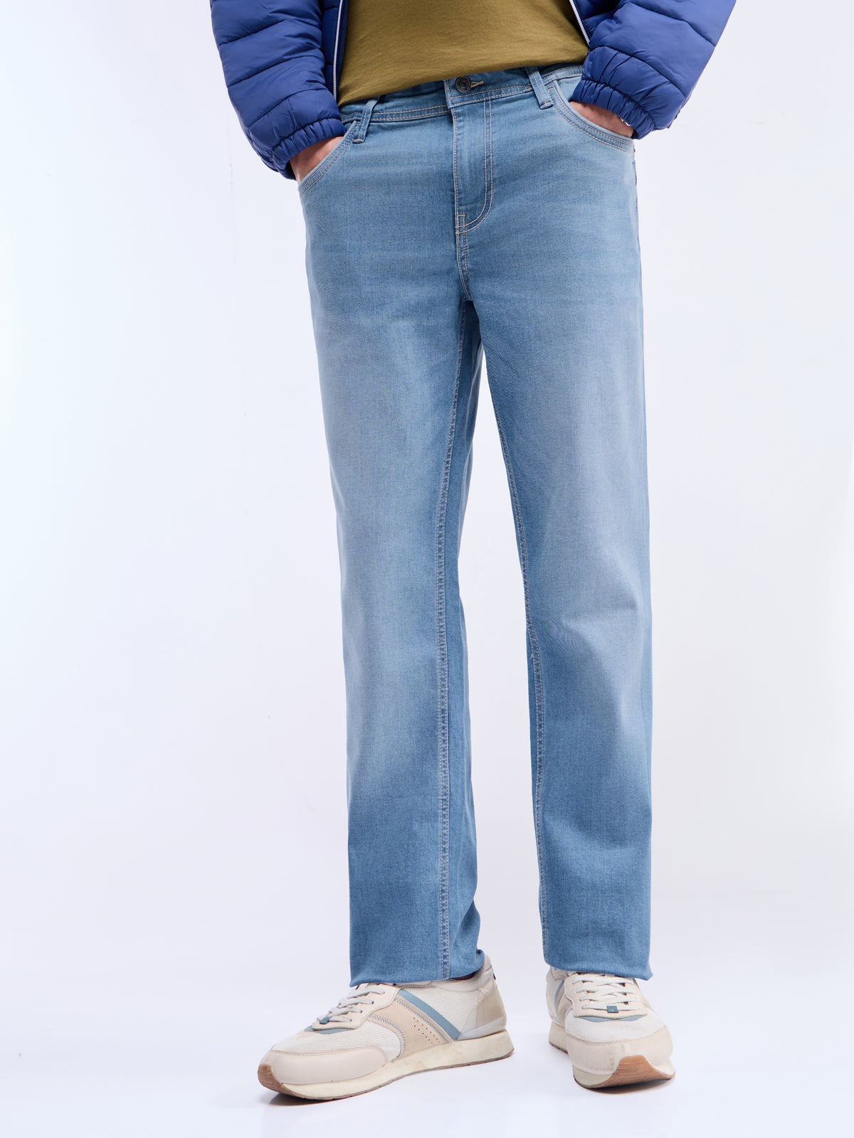 Slim Fit Jeans - Med Wash t4option_0