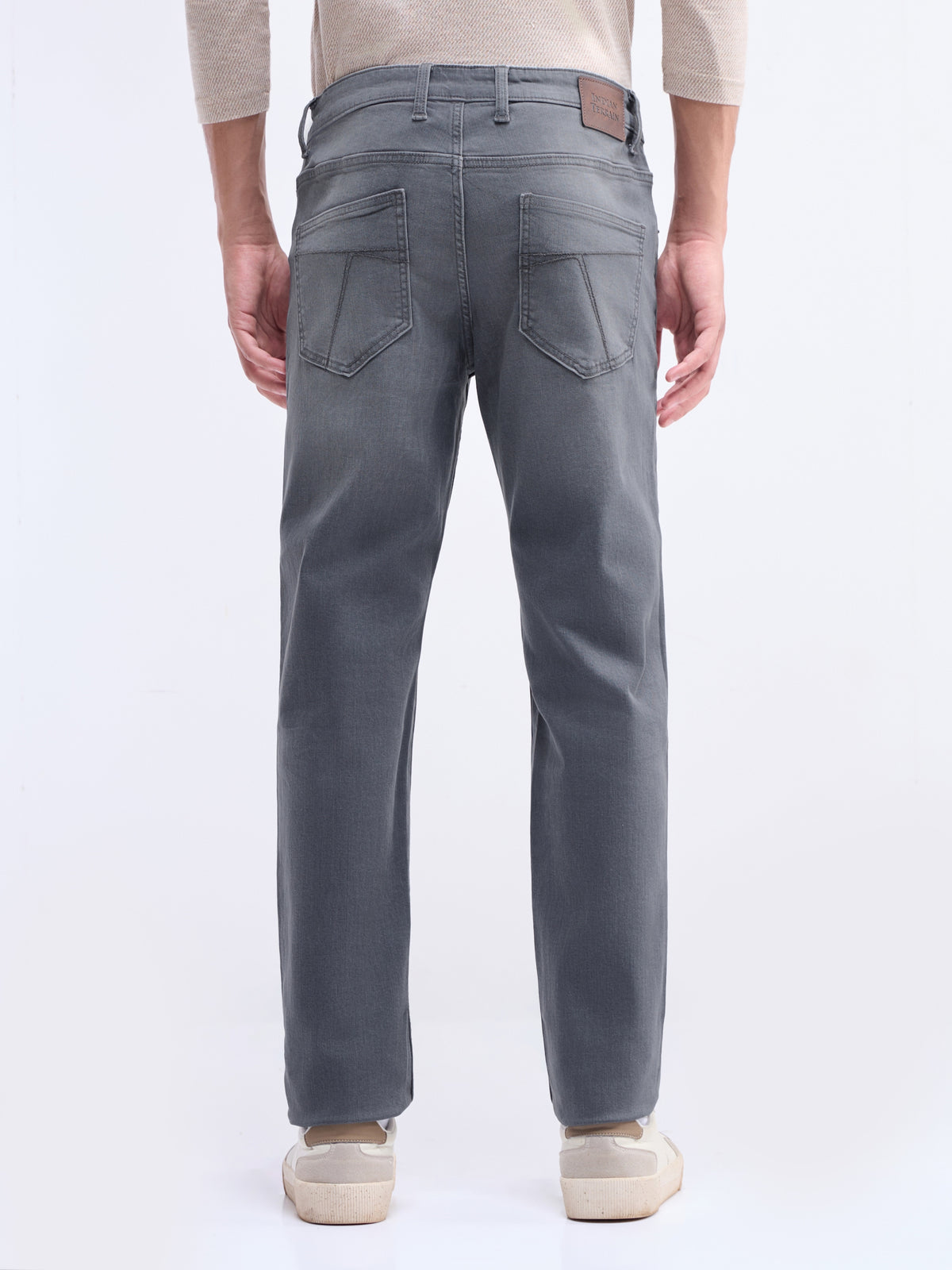 Slim Fit Jeans - Dark Grey t4option_0