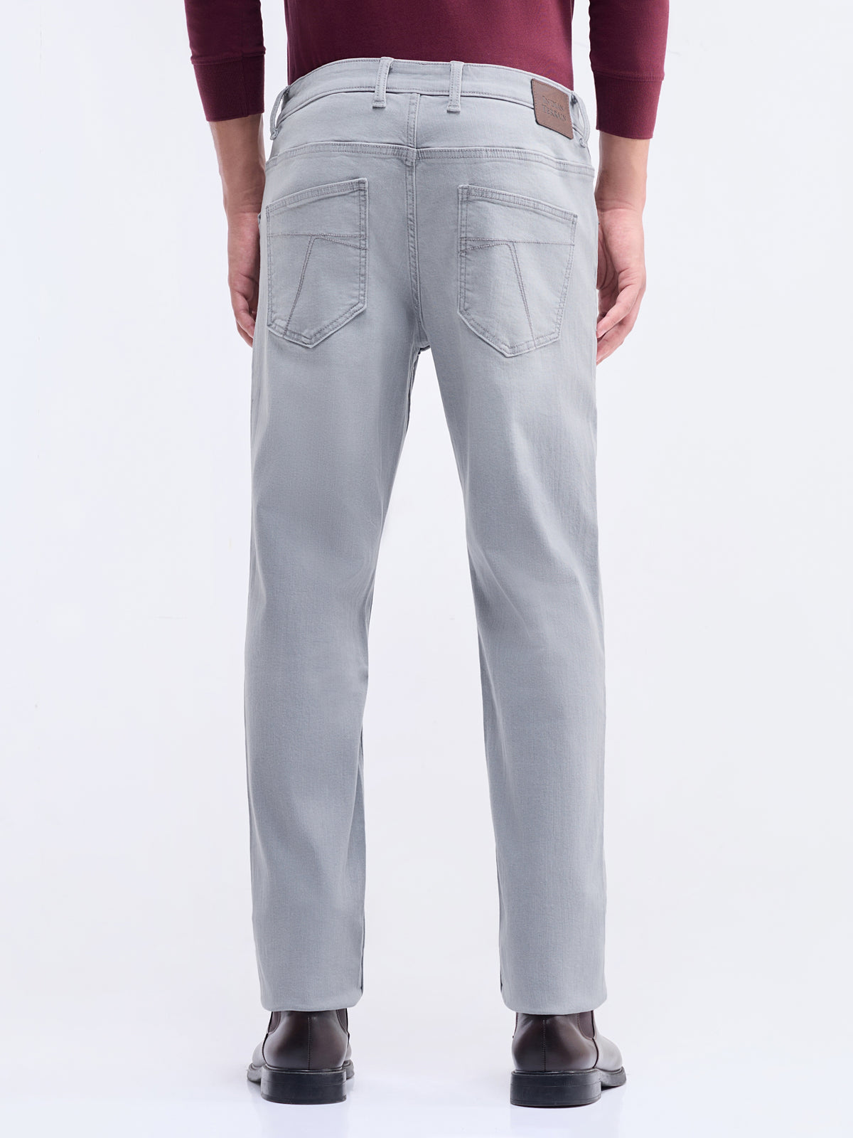 Slim Fit Jeans - Light Grey t4option_0
