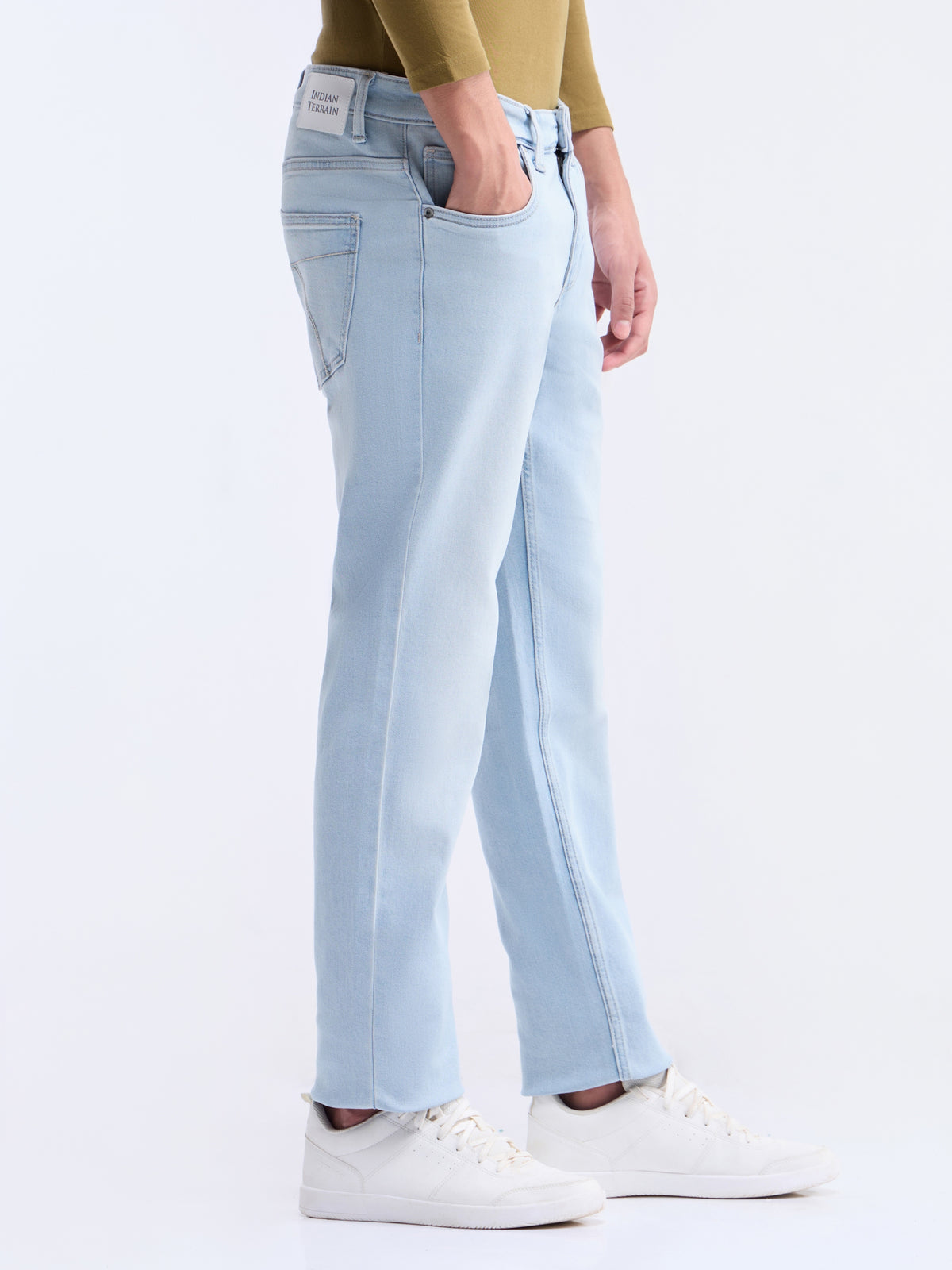 Slim Fit Jeans - Light Wash t4option_0