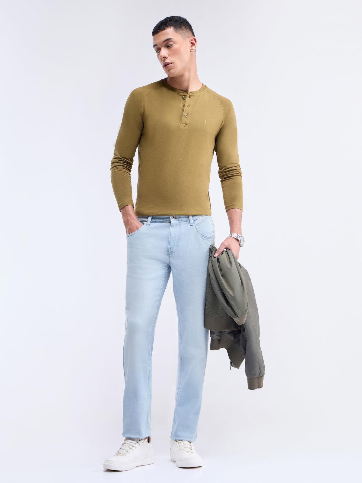 Slim Fit Jeans - Light Wash t4option_0