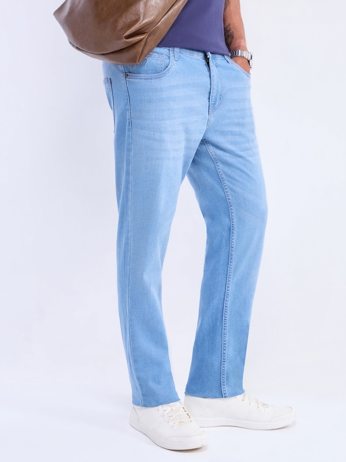 Slim Fit Jeans - Light Wash t4option_0