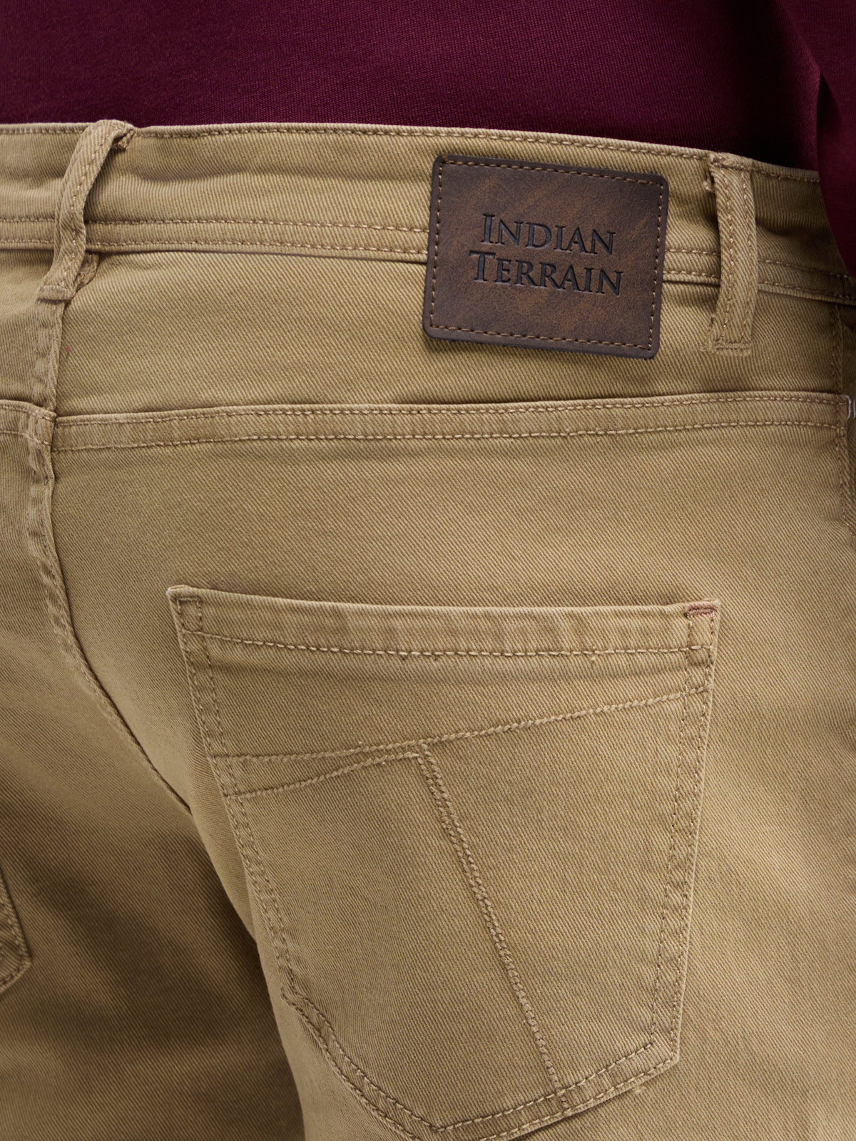 Slim Fit Jeans - Dark Khaki t4option_0