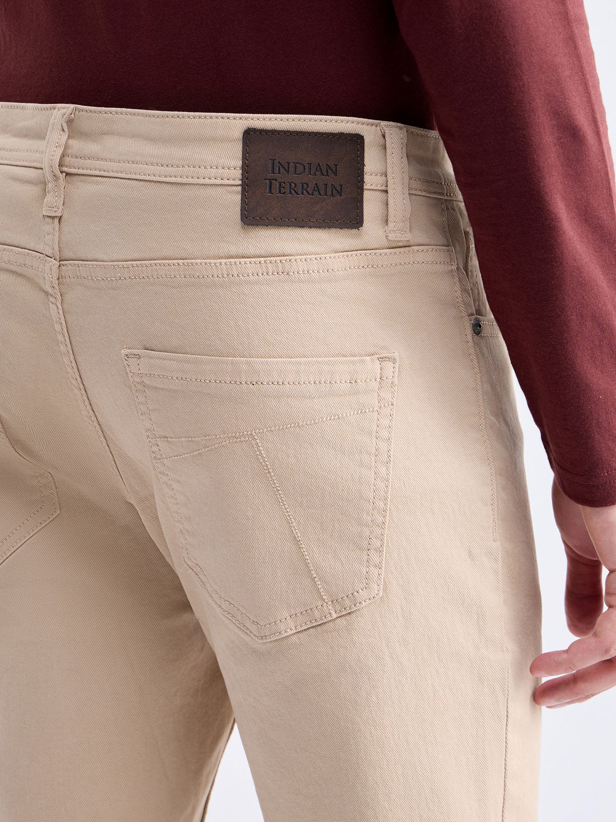 Slim Fit Jeans - Khaki t4option_1