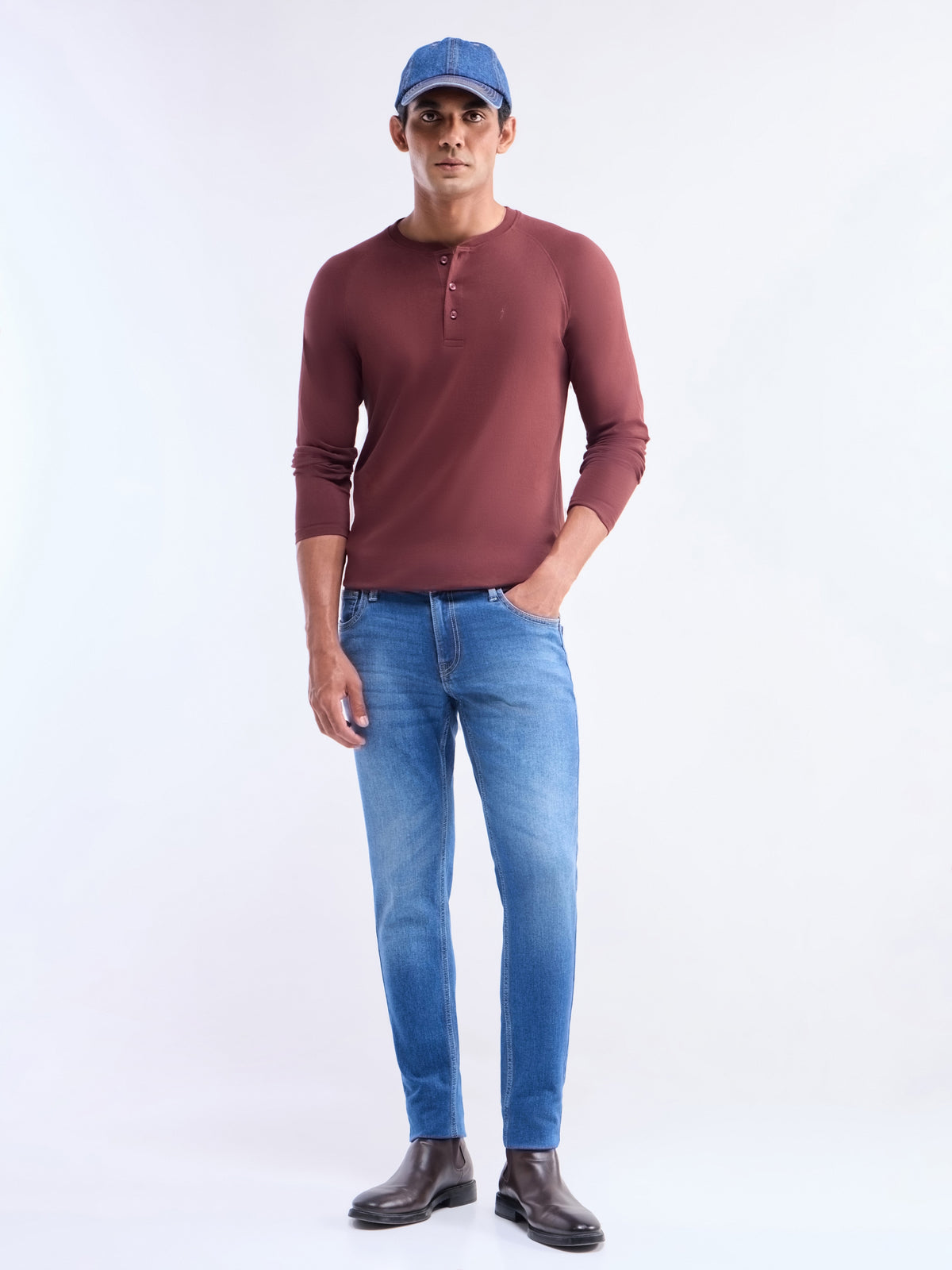 Skinny Fit Jeans - Light Wash t4option_0