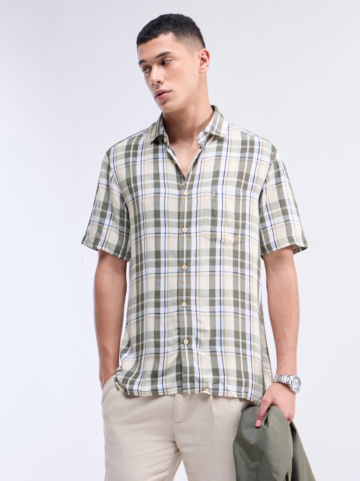 Sap check Regular Fit Shirt - Sap t4option_0
