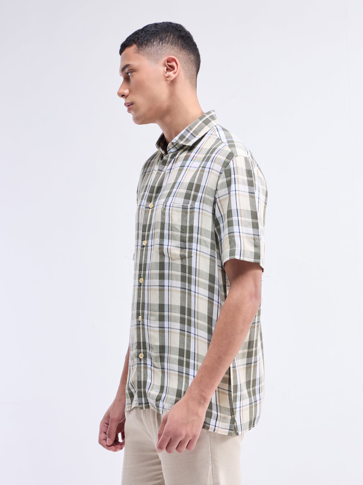 Sap check Regular Fit Shirt - Sap t4option_0