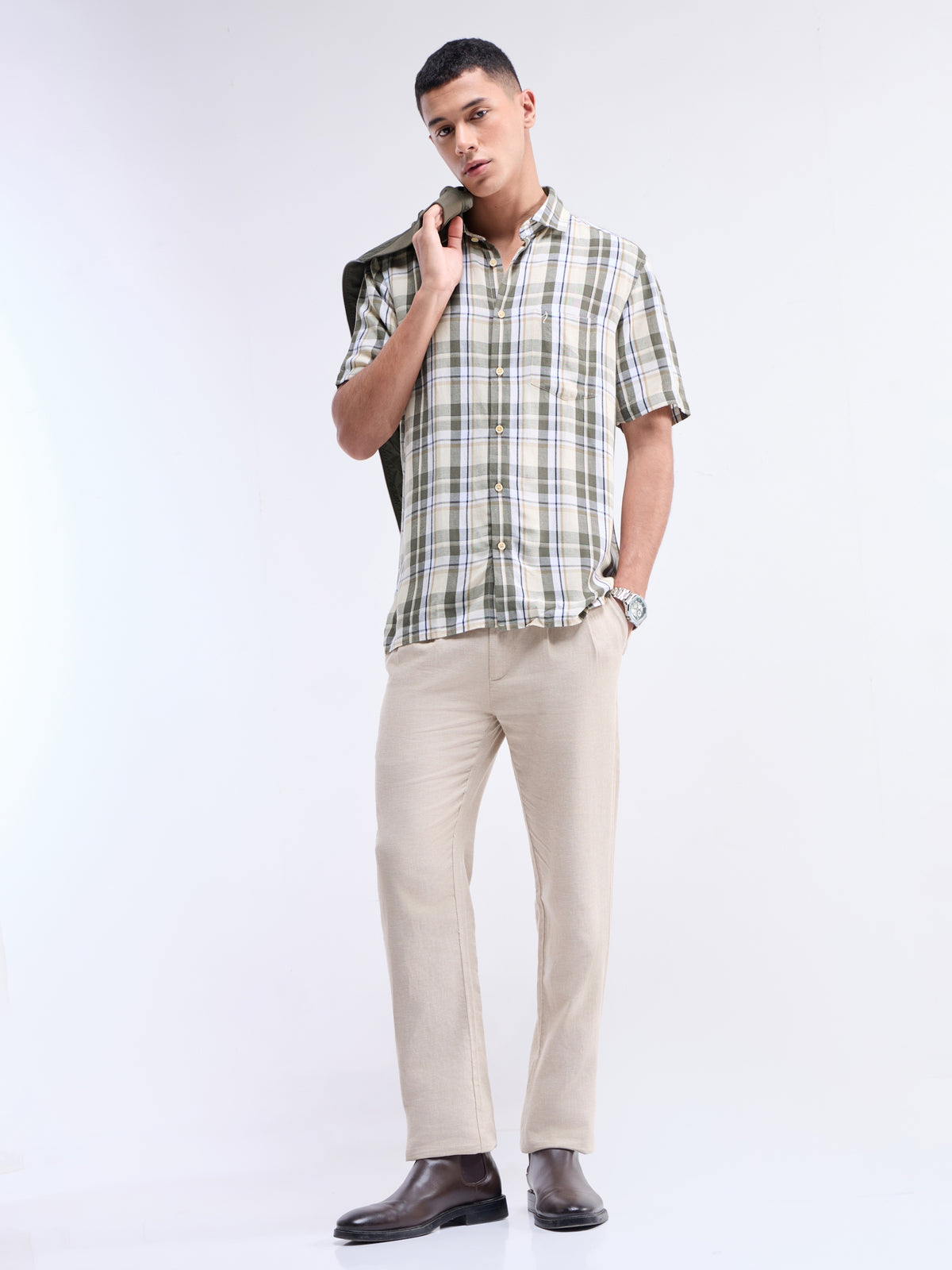 Sap check Regular Fit Shirt - Sap t4option_0