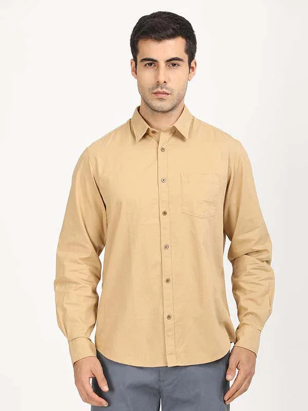 Itmsh08365Ls Khaki 01 987C0A12 E70A 4De2 97C0 | Indian Terrain