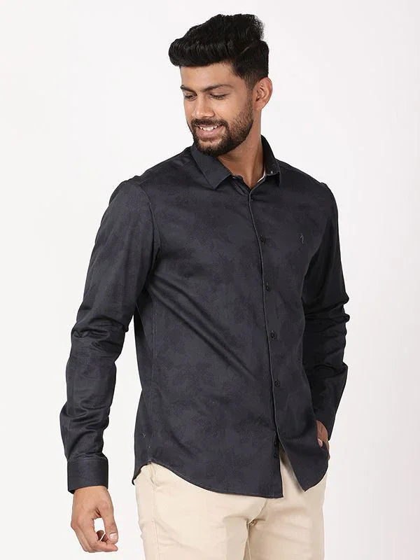 Men's Printed Full Sleeves Cotton Shirt Indian Terrain Fashions Limited t4option_0