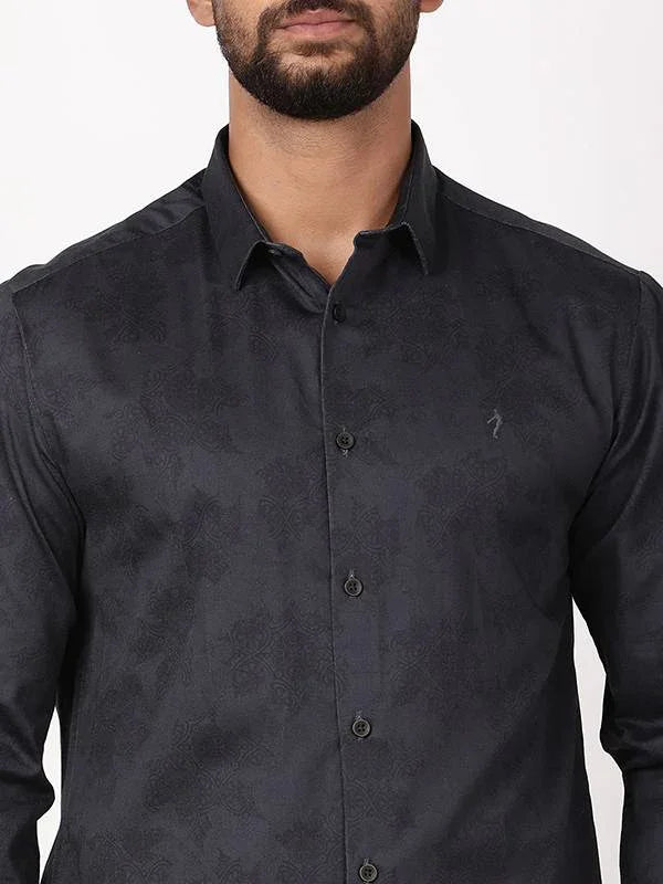 Men's Printed Full Sleeves Cotton Shirt Indian Terrain Fashions Limited t4option_0