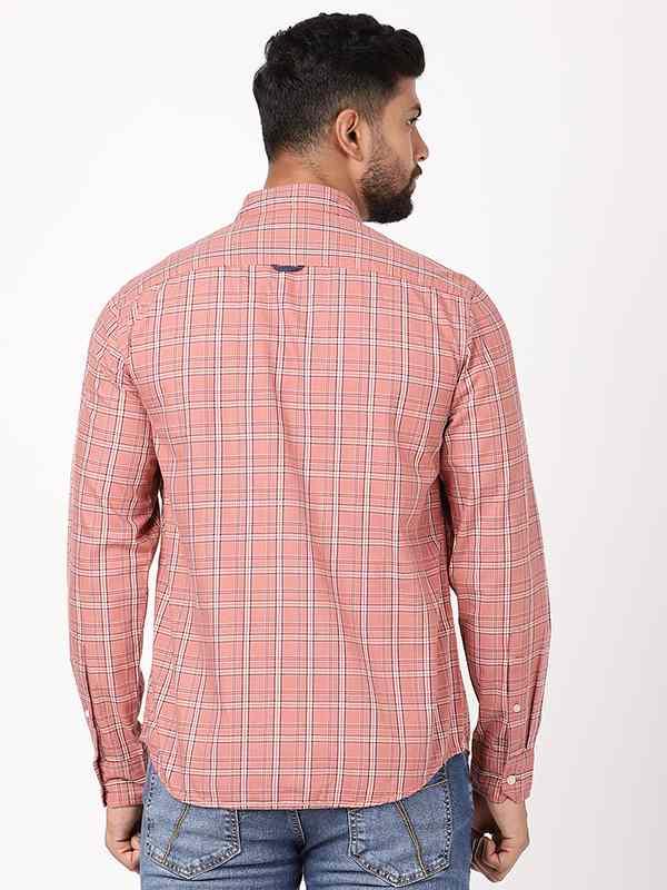 Men's Check Full Sleeves Cotton Shirt