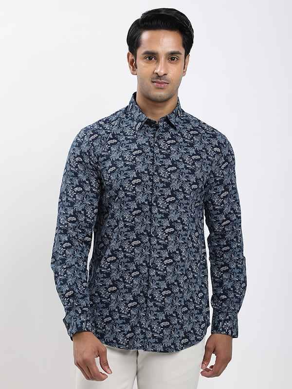 Men's Printed Full Sleeves Cotton Shirt Indian Terrain Fashions Limited t4option_1