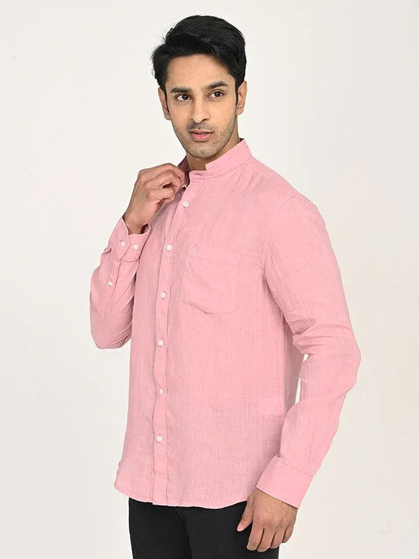 Solid Full Sleeve Cotton Shirt