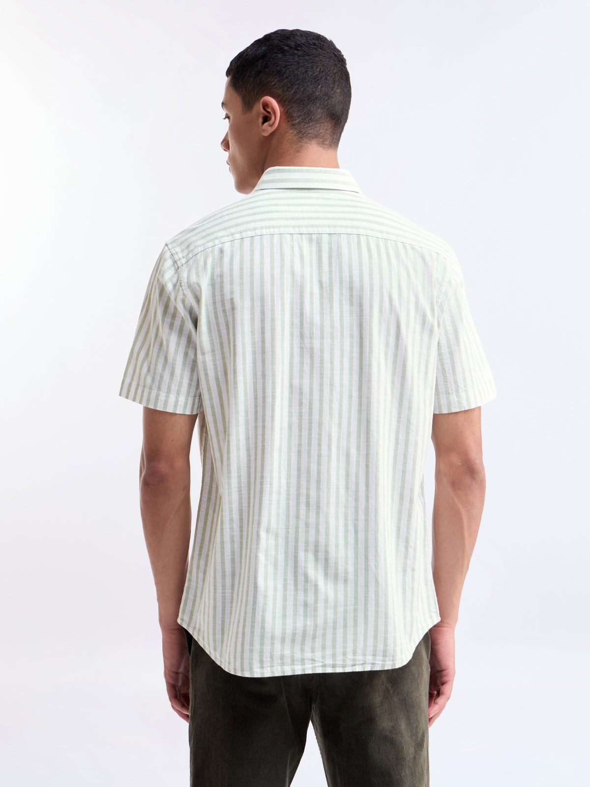 Striped Regular Fit Shirt - Sap t4option_1