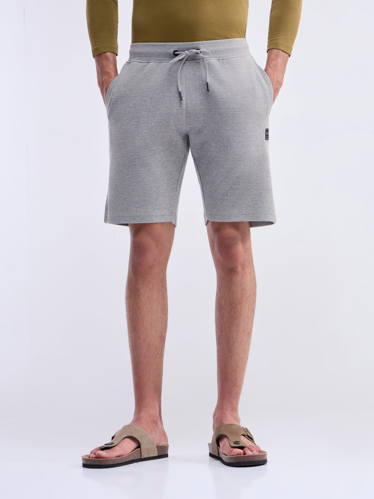 Solid Shorts - Lt Grey M. t4option_0