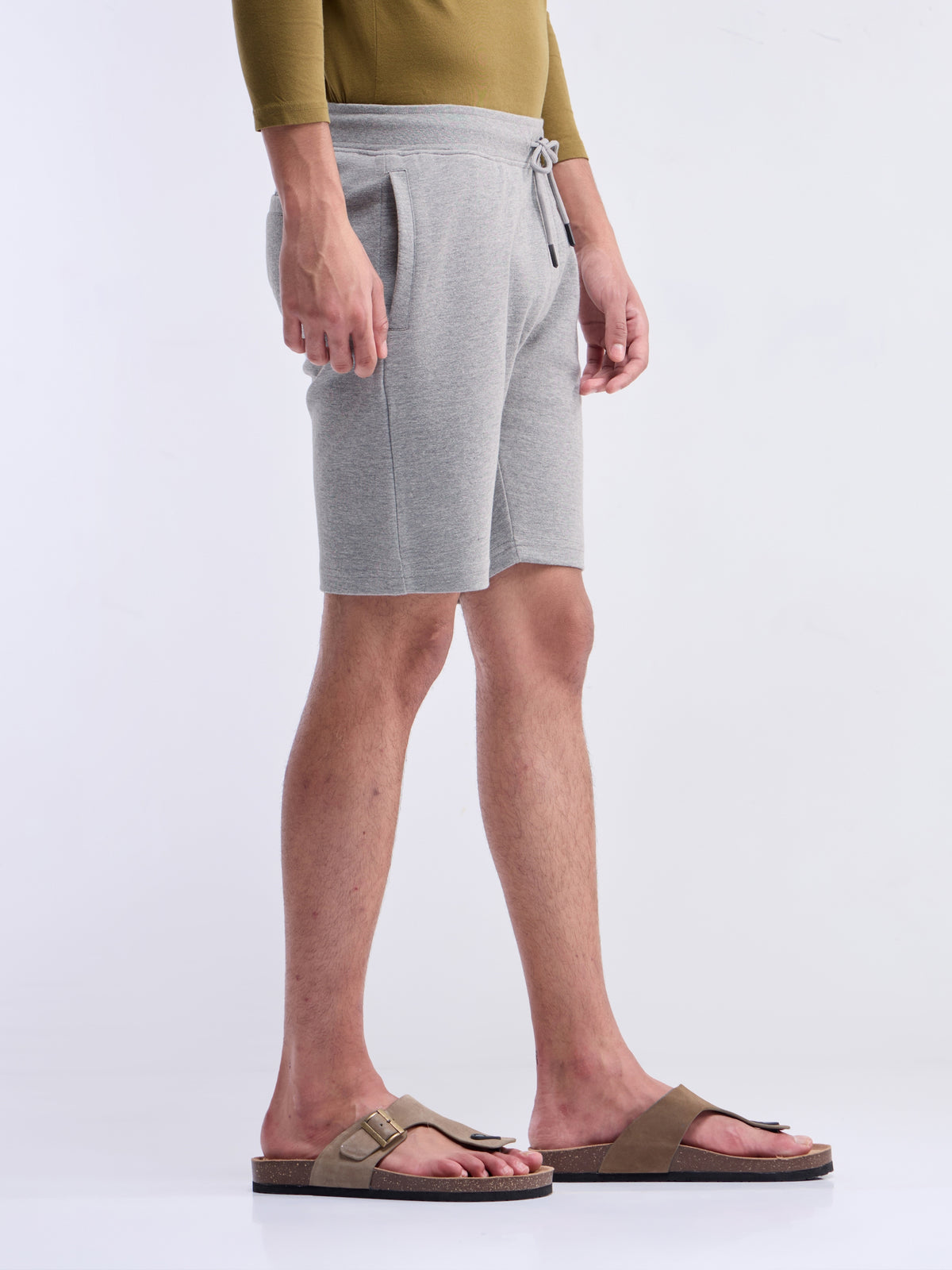 Solid Shorts - Lt Grey M. t4option_0