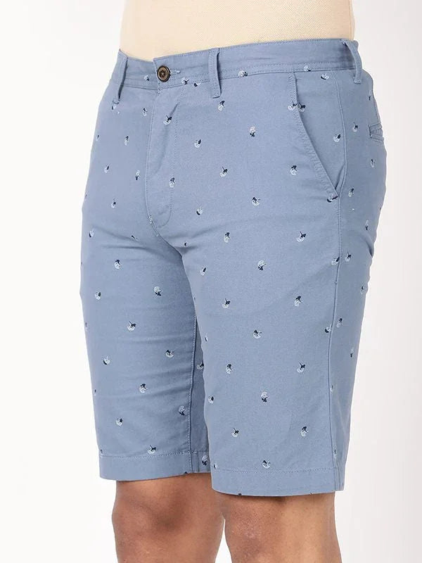 Men's Printed Cotton Shorts Indian Terrain Fashions Limited t4option_1