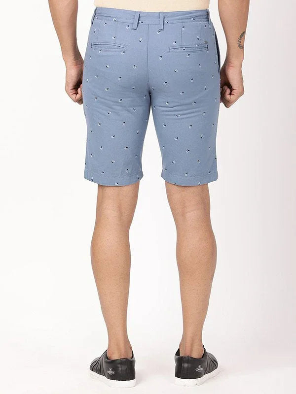 Men's Printed Cotton Shorts Indian Terrain Fashions Limited t4option_1
