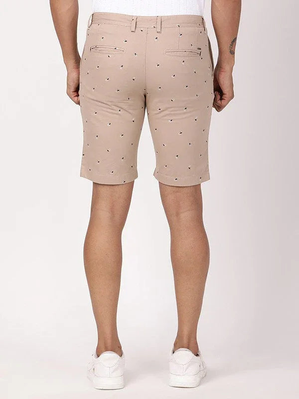 Men's Printed Cotton Shorts