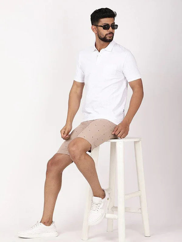 Men's Printed Cotton Shorts