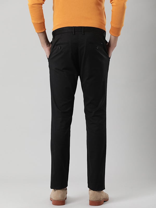 Buy Men Kruger Fit Polyester Blend Trouser Online | Indian Terrain