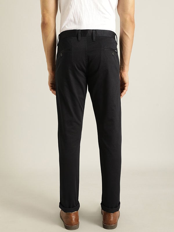 Terrain Pants, black + blue recycled twill – Seek Collective